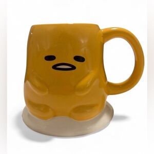 Sanrio Kawaii Gudetama Lazy Egg Sculpted Ceramic 20oz Mug Cup